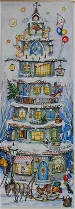 Tall House Advent Calendar